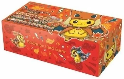 Special Box Poncho Pikachu Mega Charizard Y