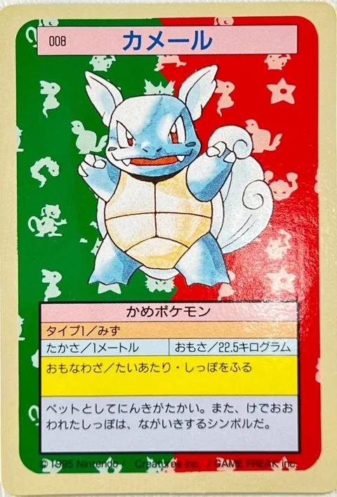 Wartortle Green Back