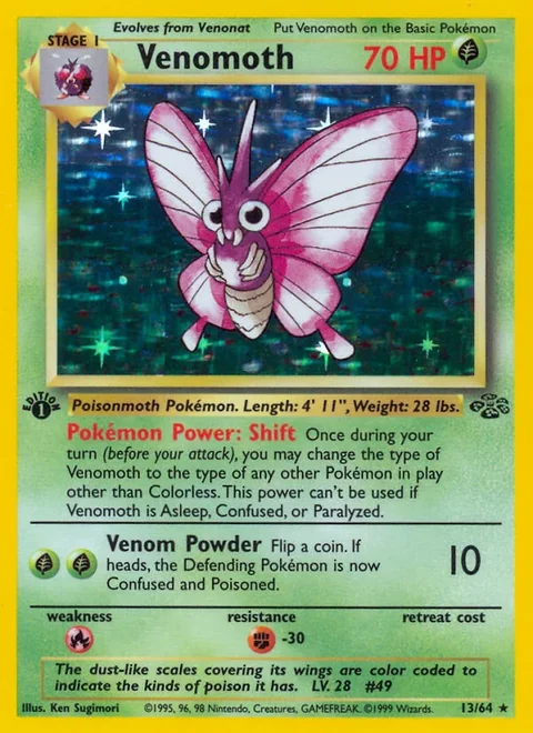Venomoth No Symbol