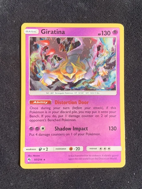 Giratina Cosmos Holo 97