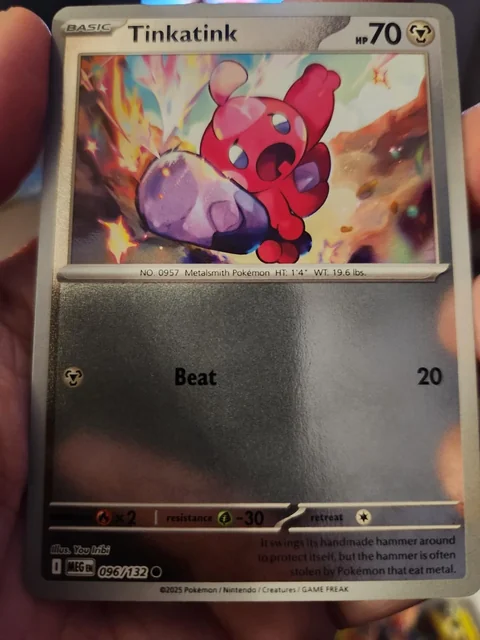 Tinkatink Reverse Holo 96