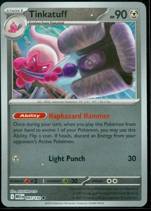 Tinkatuff Reverse Holo 97