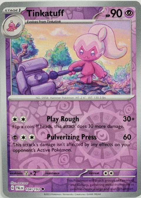 Tinkatuff Reverse Holo 104