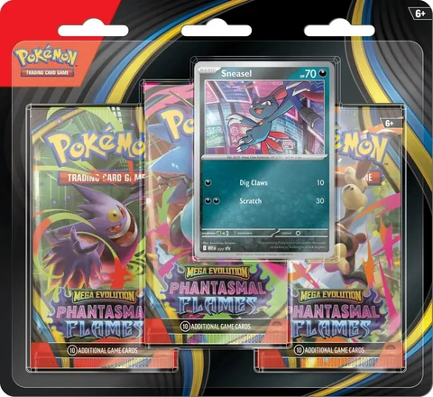 3 Pack Blister Sneasel