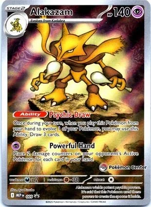 Alakazam Pokemon Center