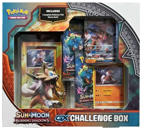 Gx Challenge Box Lycanroc