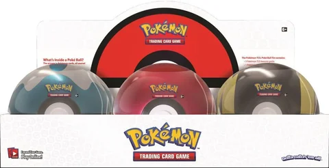 Poke Ball Tin Display Q1 2020