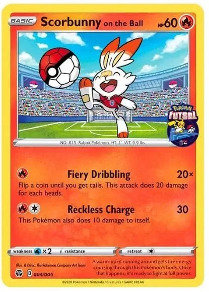 Scorbunny On The Ball