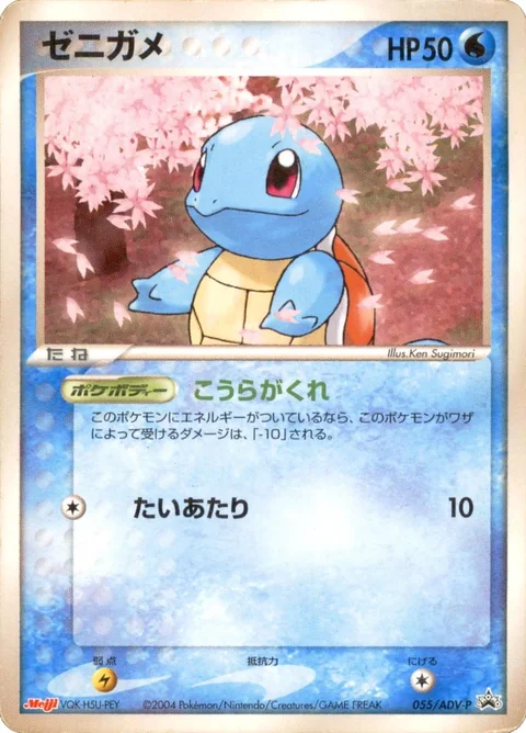 Squirtle 55Adv P