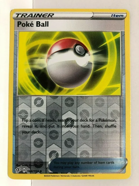 Poke Ball Reverse Holo 164