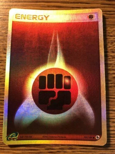 Fighting Energy Reverse Holo