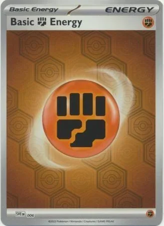 Basic Fighting Energy Reverse Holo 6