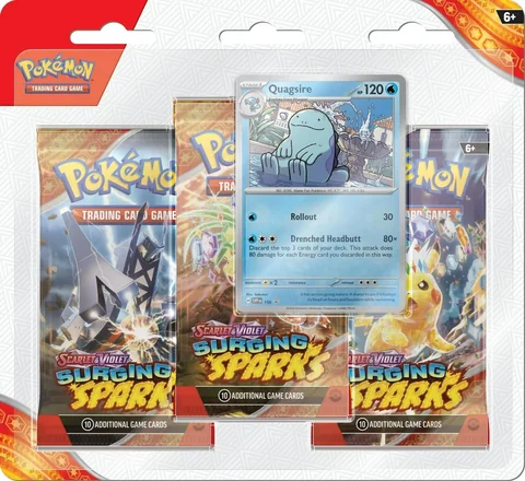 Quagsire 3 Pack Blisters