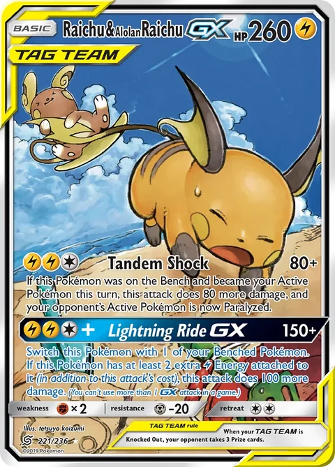 Raichu & Alolan Raichu