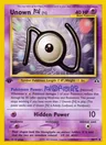 Unown [N] (1st Edition)