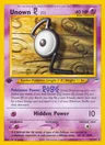 Unown [G] (1st Edition)