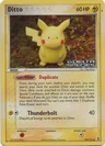 Ditto Pikachu Reverse Holo 39