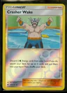 Crasher Wake Reverse Holo 104