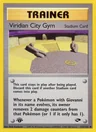 Viridian City Gym 1St Edition 123