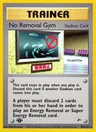 No Removal Gym 1St Edition 103