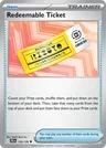 Redeemable Ticket 156