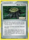 Giant Stump Reverse Holo 75