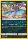 Alolan Meowth Reverse Holo 118