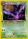 Dark Crobat 1St Edition 2