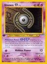Unown H 1St Edition 28