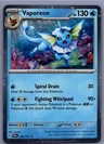 Vaporeon Cosmos Holo 22