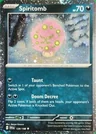 Spiritomb Cosmos Holo 129